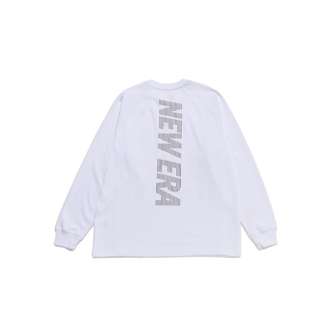 PA LS OS PF TEE VERTICAL LOGO WHI