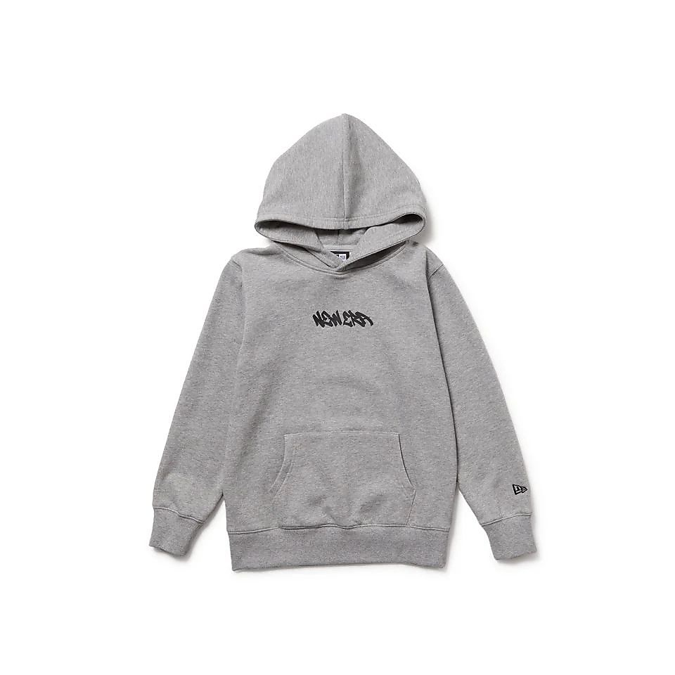YTH SW PO HOODIE TAGGING HGRY