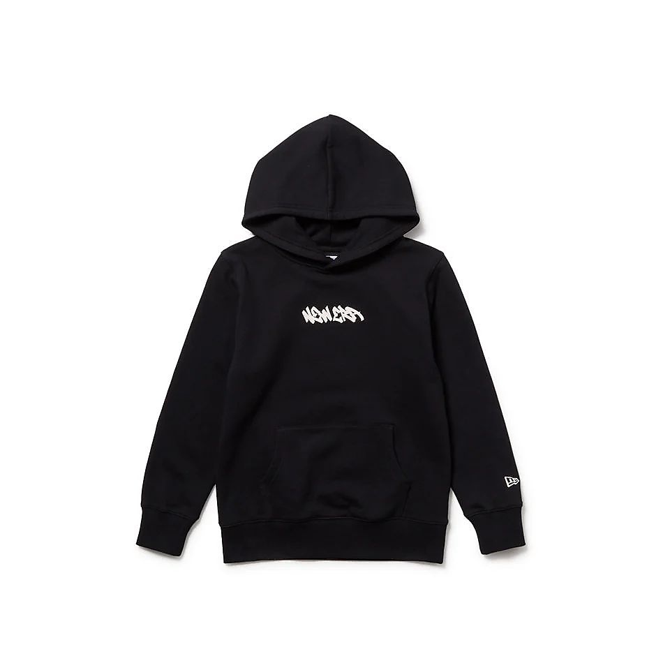 YTH SW PO HOODIE TAGGING BLK
