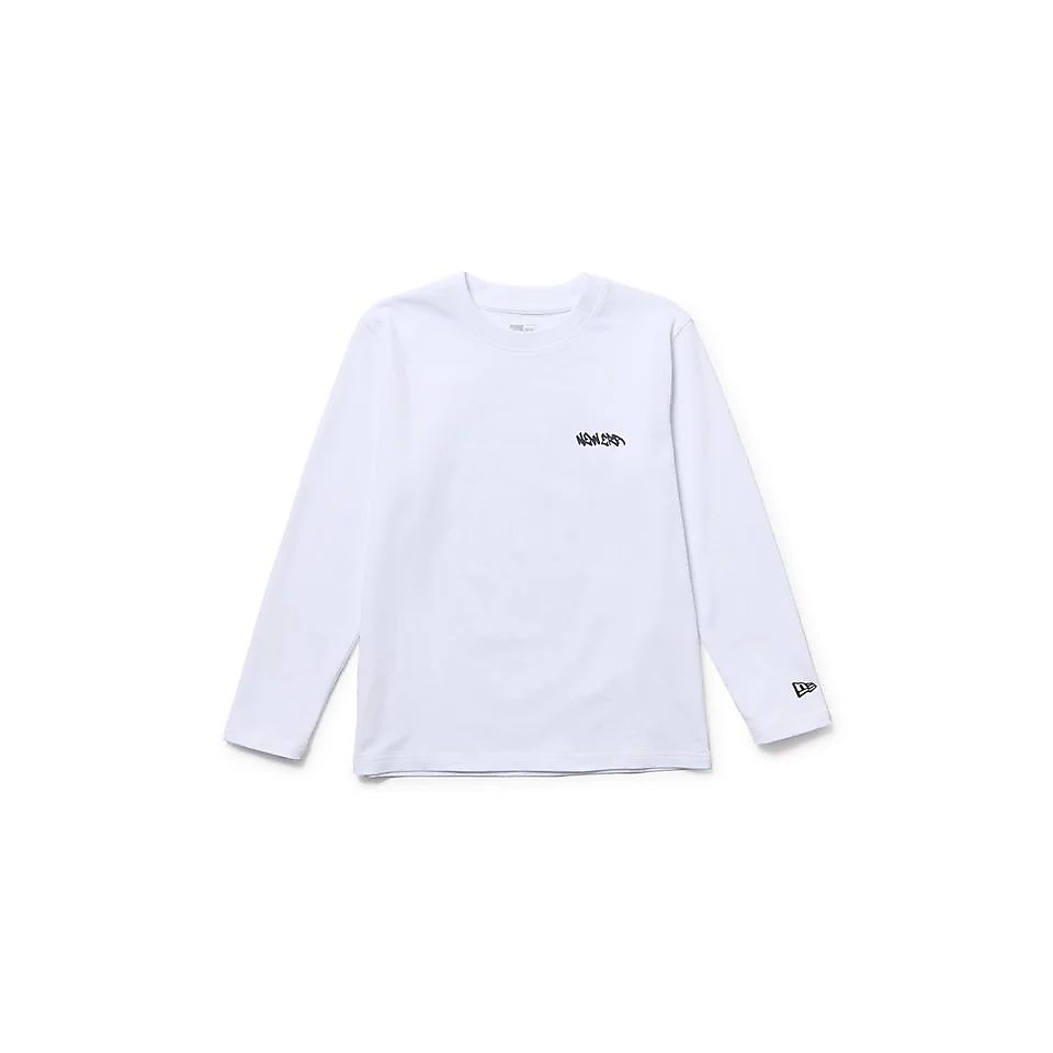 YTH LS CT TEE TAGGING WHI