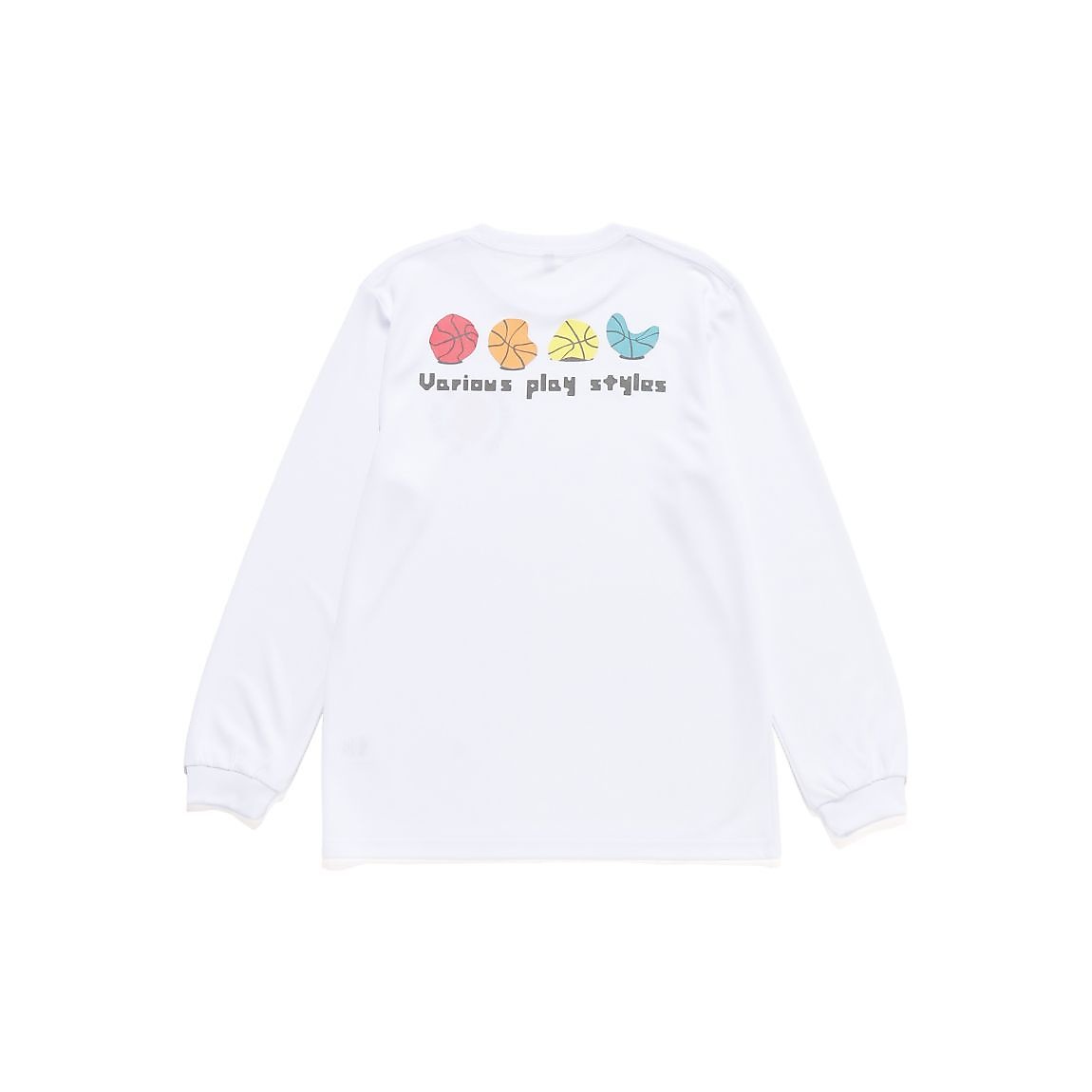 レディース25AWグラフィック長袖Tシャツ various play style