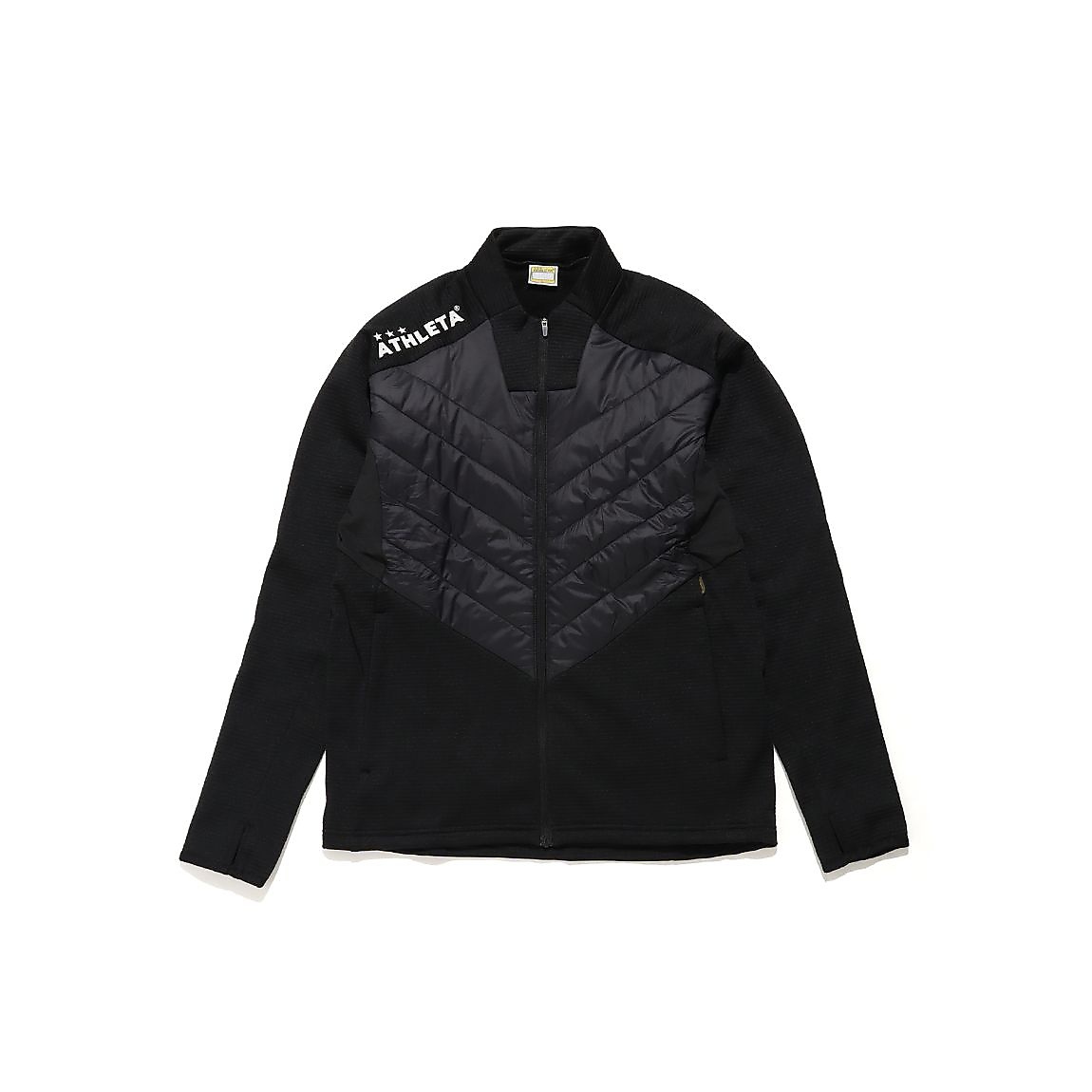 グリッド起毛パディングTRジャケット