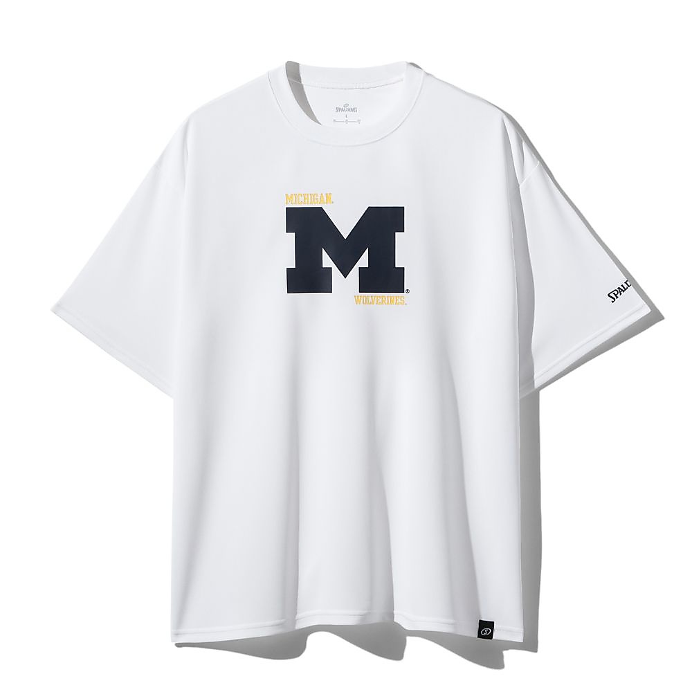 Tシャツ ミシガン ビッグ M ロゴ