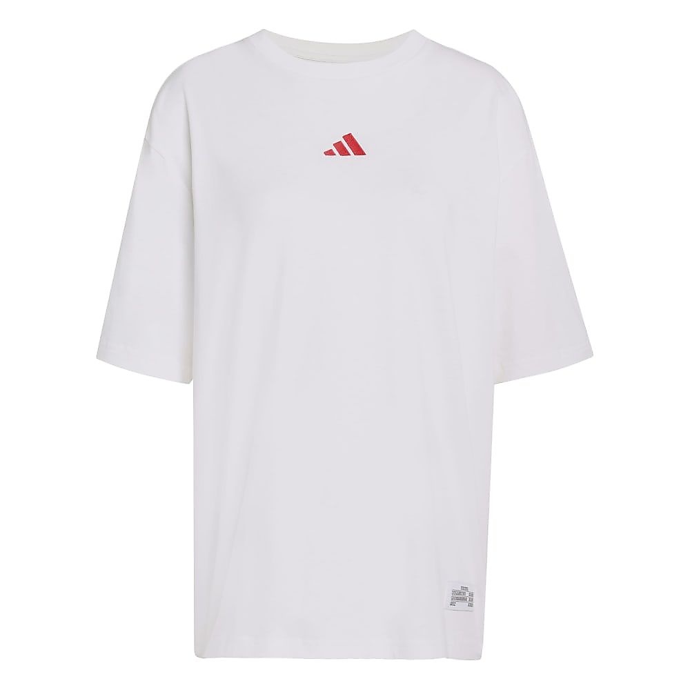 W オーバーサイズ バックグラフィック Tシャツ