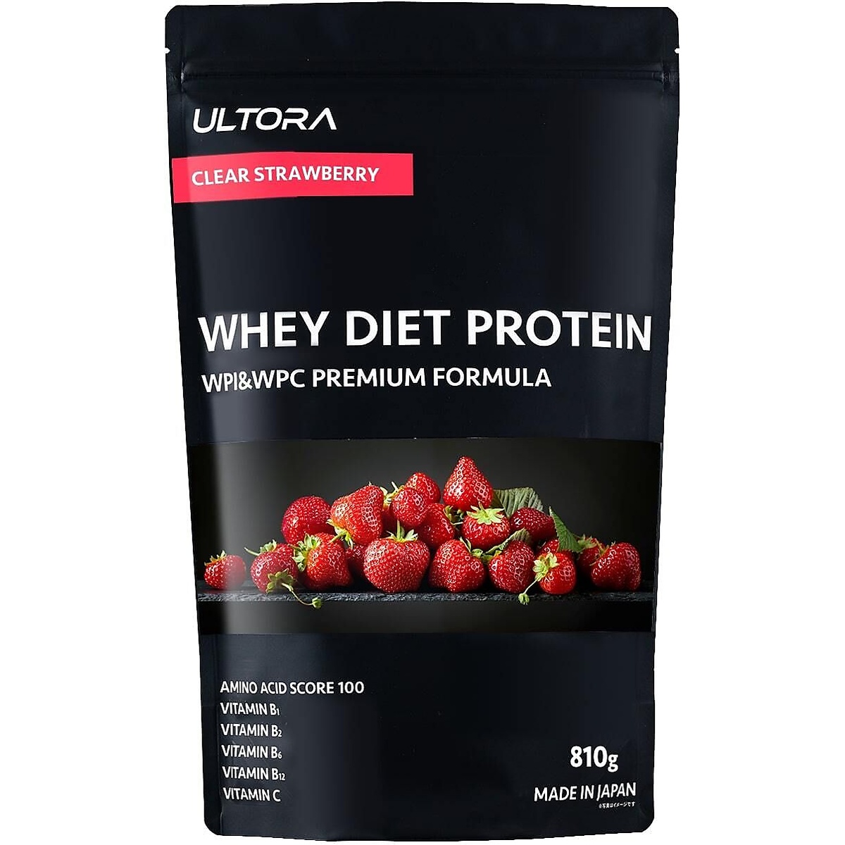 ウルトラホエイクリアストロべリー810G