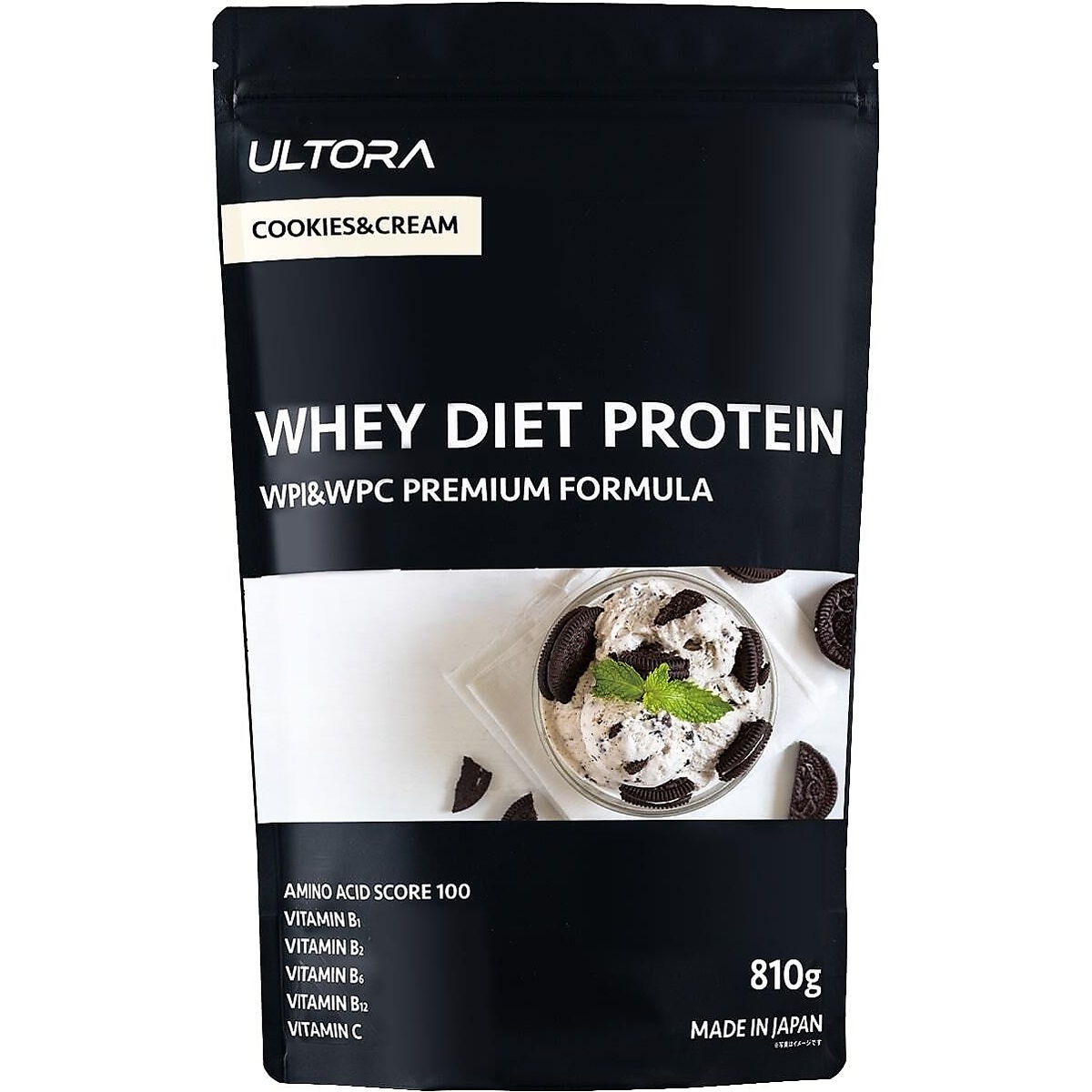 ウルトラ ホエイダイエットプロテイン クッキー&クリーム 810g