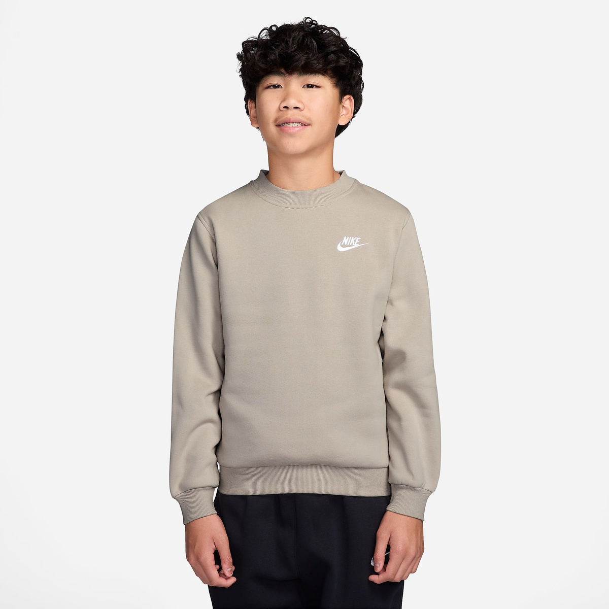 ナイキ YTH NSW クラブ LBR フリース L/S クルー