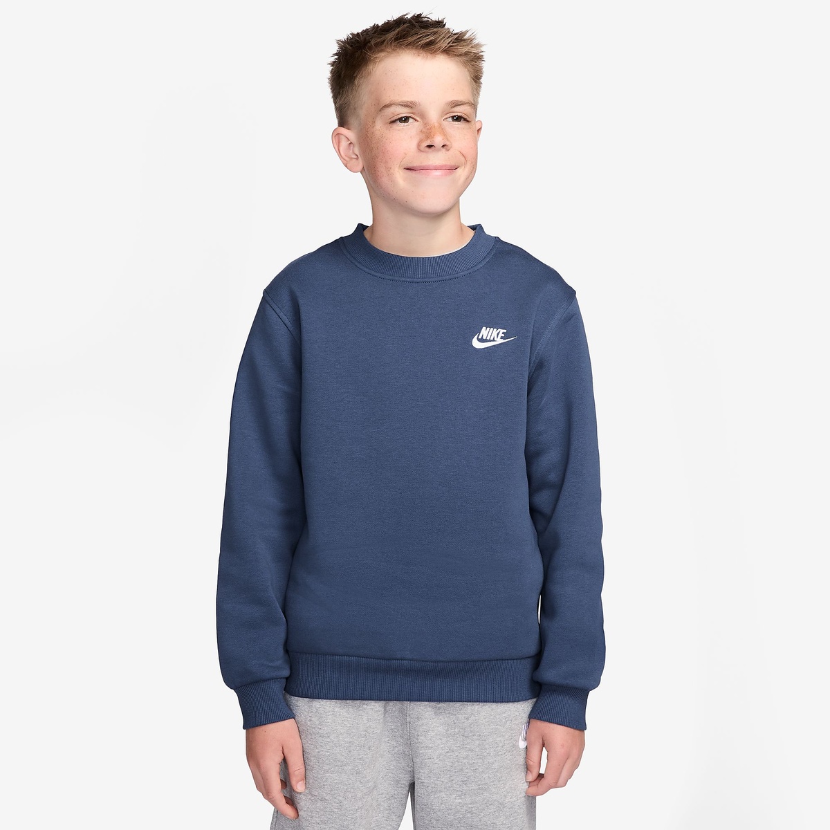 ナイキ YTH NSW クラブ LBR フリース L/S クルー