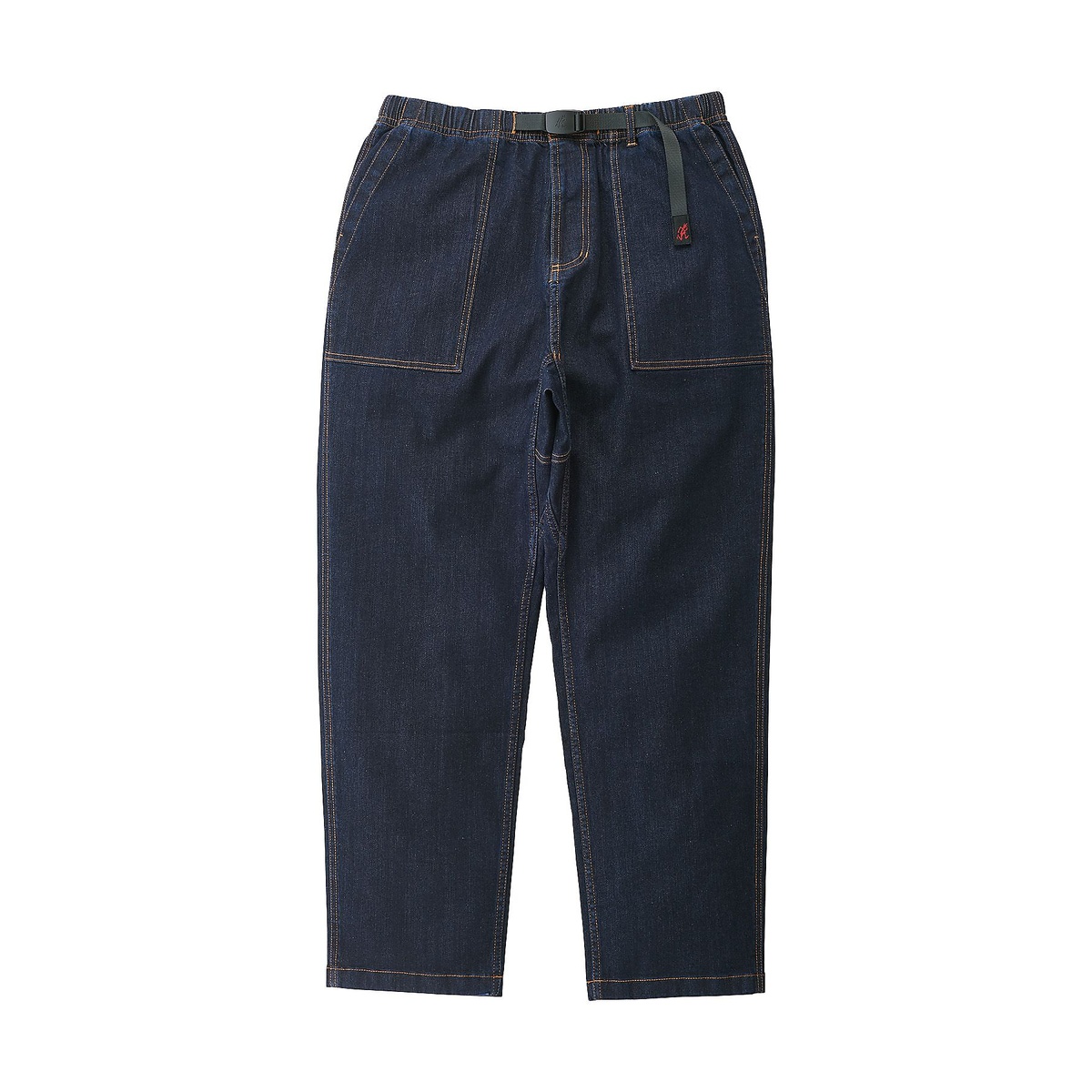 STRETCH DENIM LOOSE TAPERED RIDGE PANT