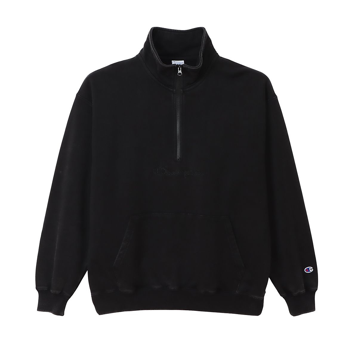 HALF ZIP SWEATSHIRT