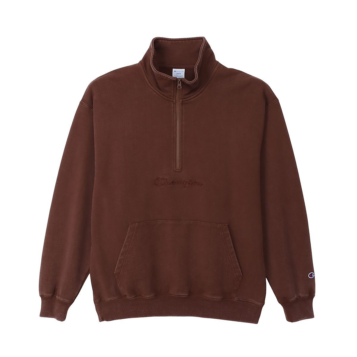 HALF ZIP SWEATSHIRT