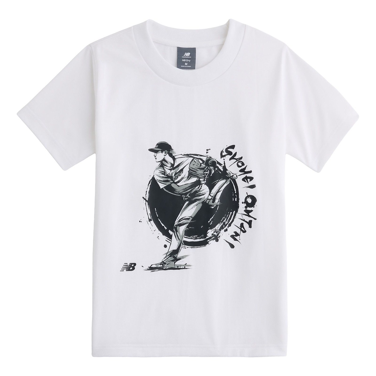 大谷翔平キッズグラフィック半袖Tシャツ1