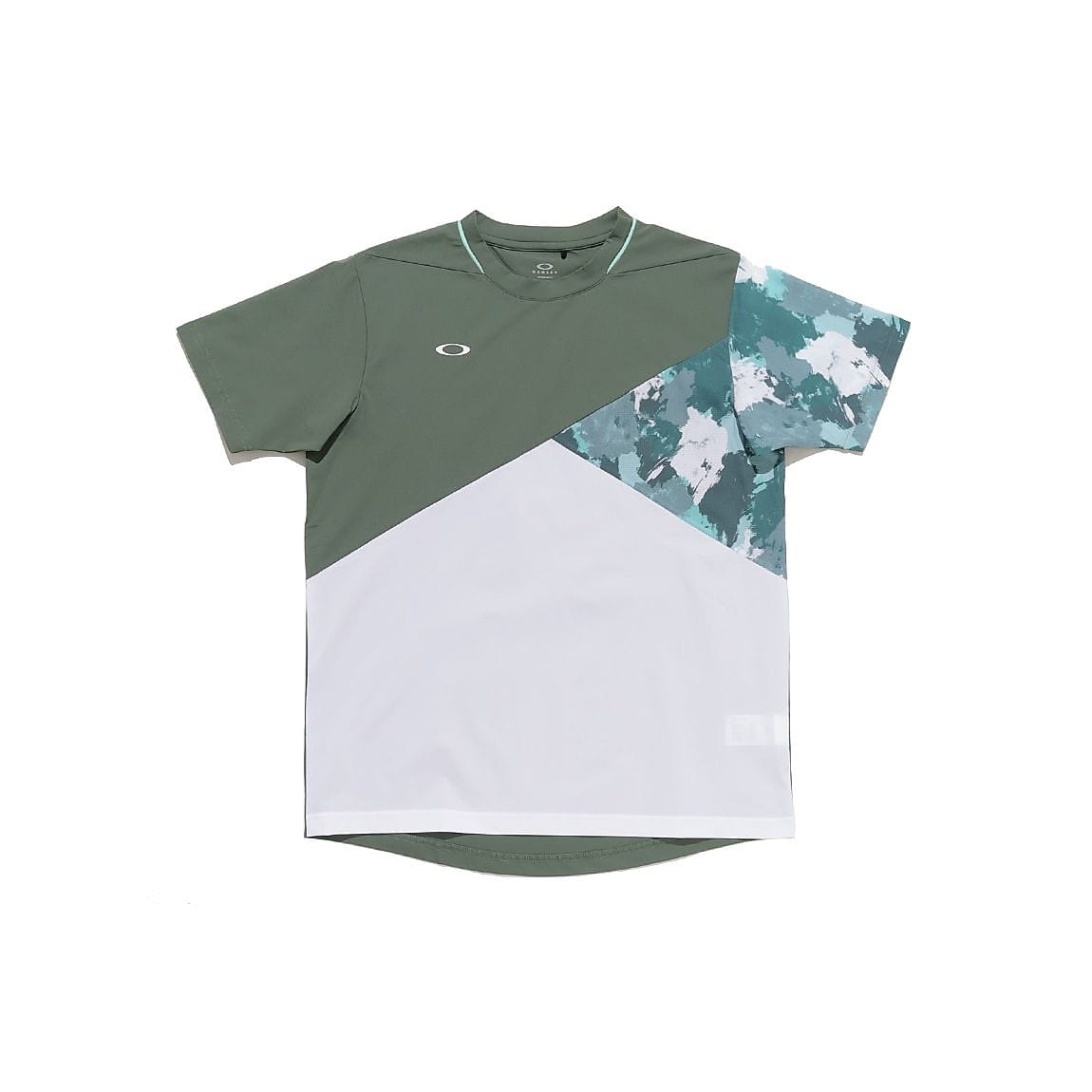 SLANT BLOCKING SS TEE 13.0