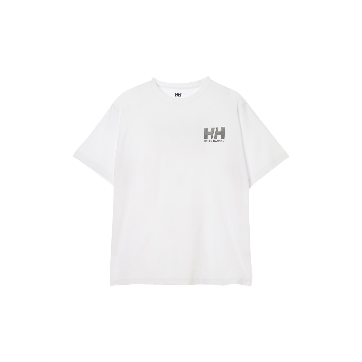 S/S LINE BACK PRINT LOGO TEE (ショートスリーブヘリーハンセンラインバックプリントロゴティー)