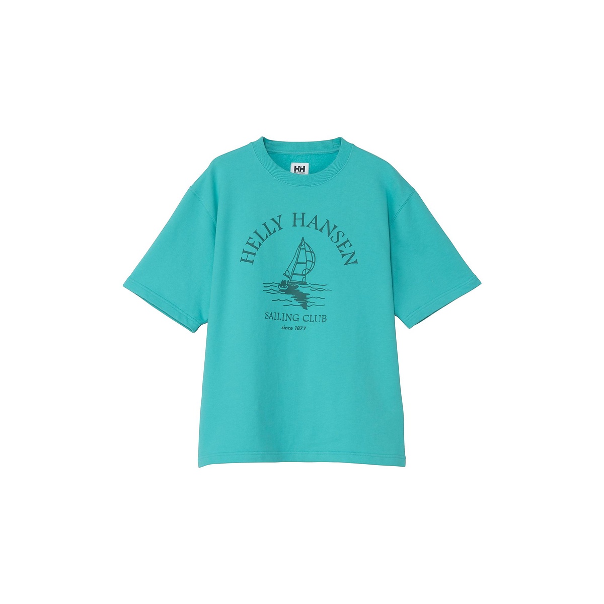 HHSC WASHED SWT CW (ハーフスリーブヘリーハンセンセーリングクラブウォッシュドスウェットクルー)