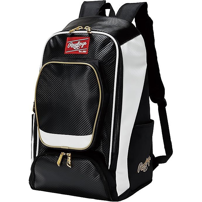 チームバックパック-ブラック/ホワイト