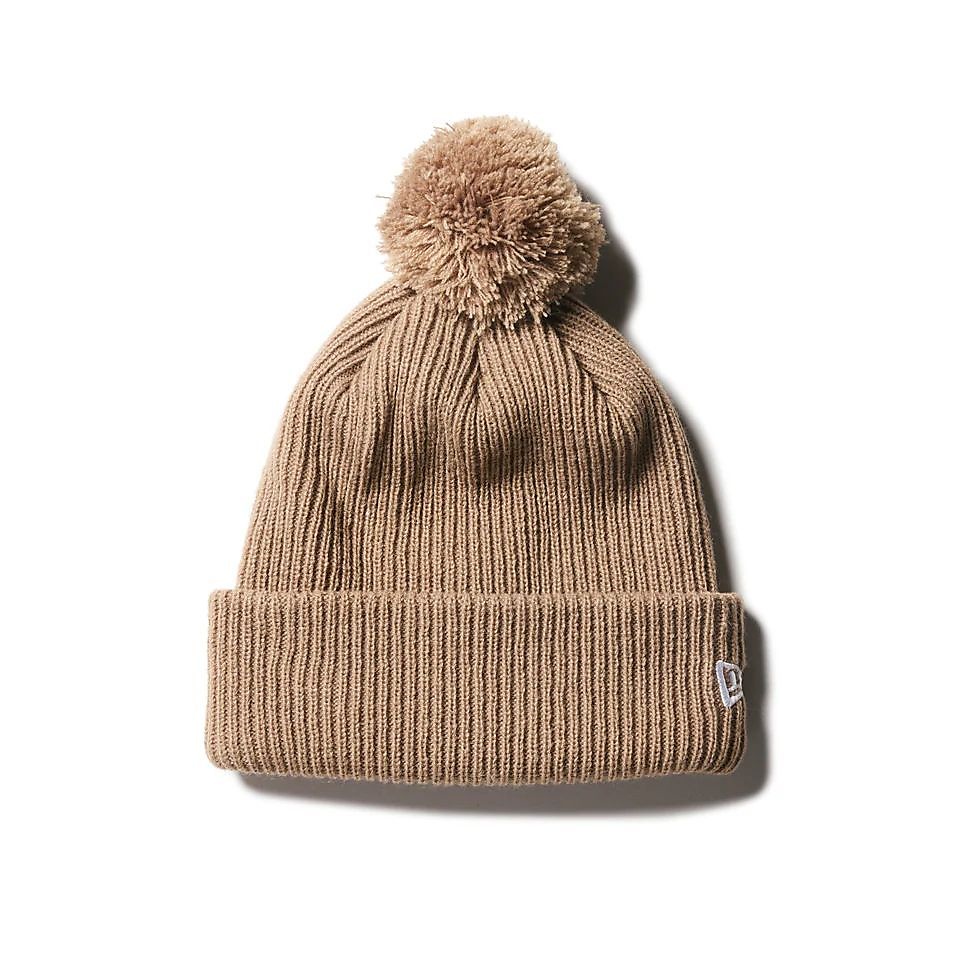 POM PON KNIT RIB BGE