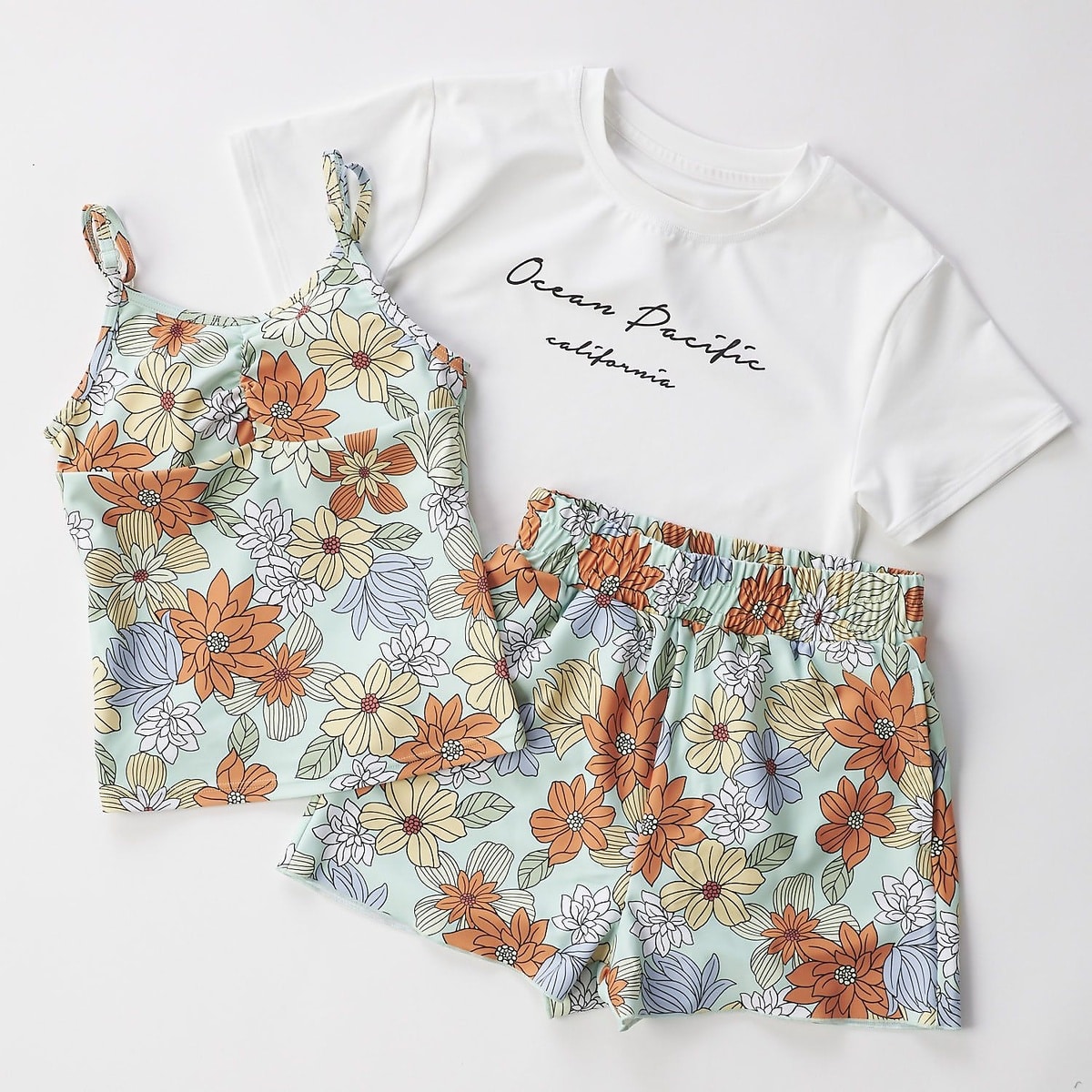ocean pacificオーシャンパシフィック - レディスOP水着3点セット