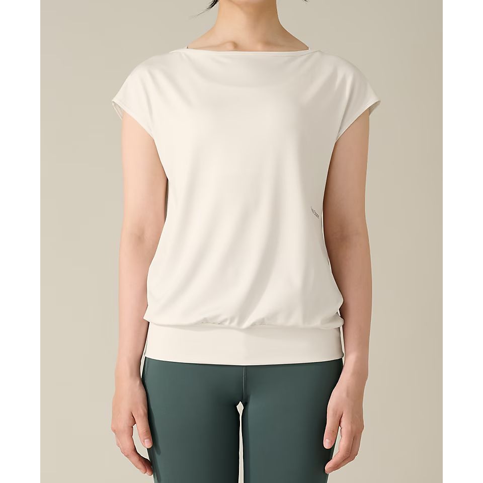 Real Stone フレンチスリーブトップ OW