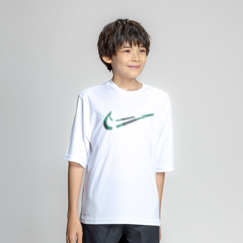 ナイキボーイズスプレースウッシュ半袖ハイドロガード