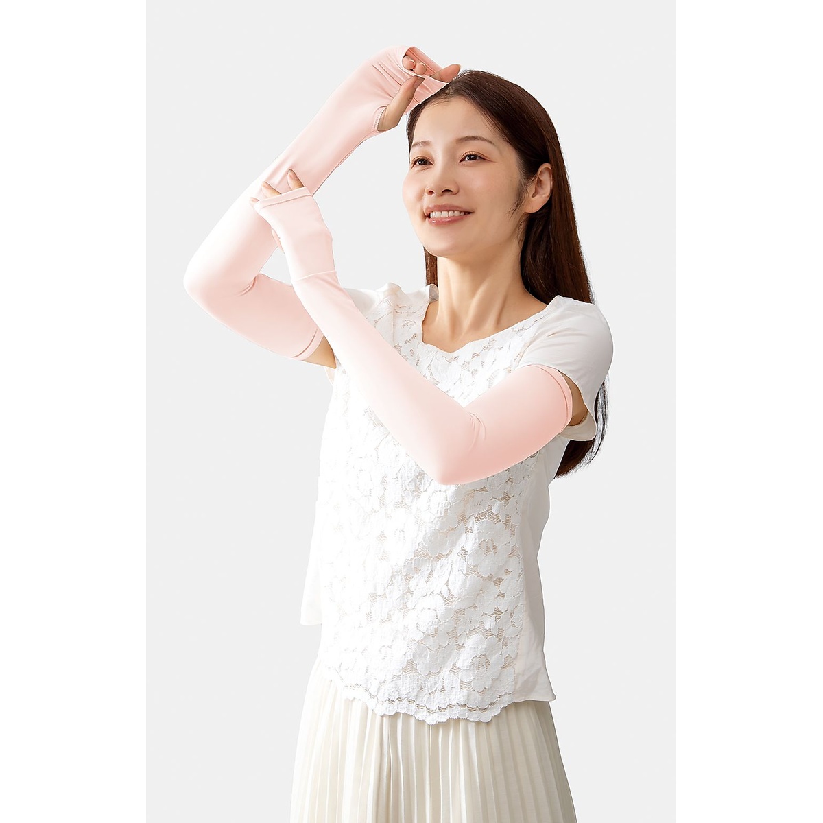 夏に差が出る　UVアームカバー