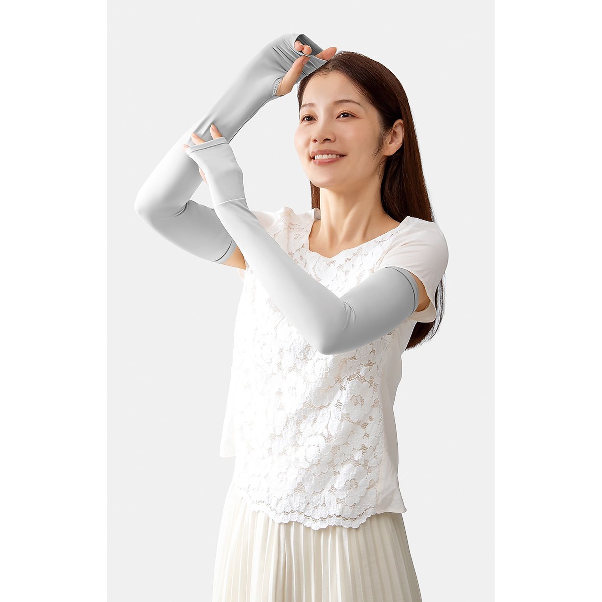 夏に差が出る　UVアームカバー