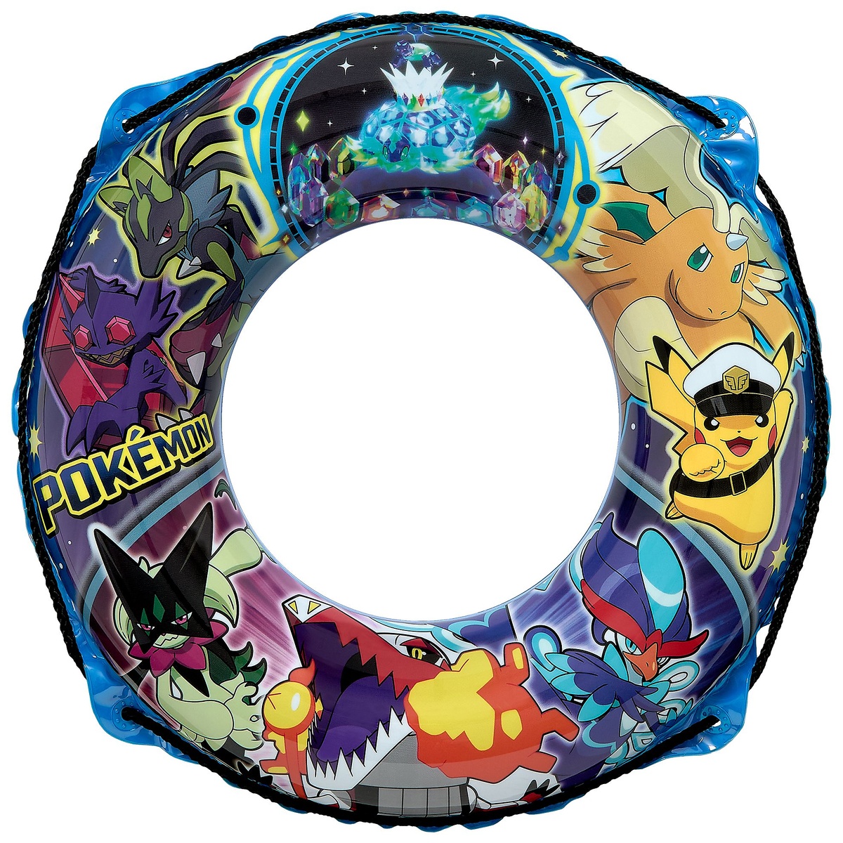 ポケモン　浮き輪　60cm　ブルー
