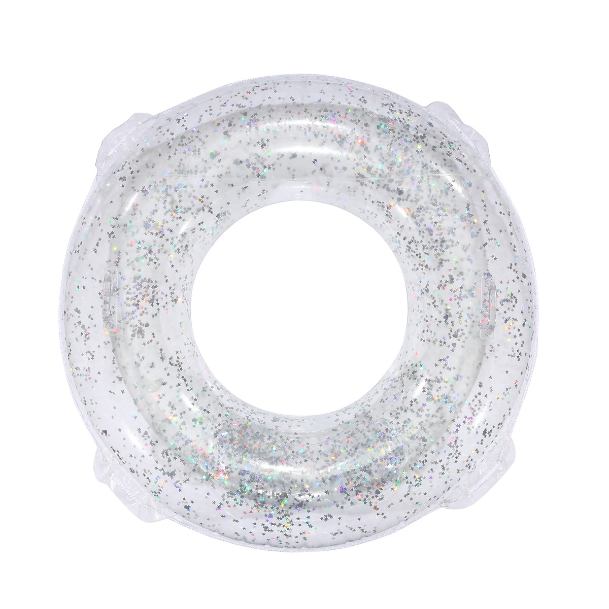 キラキラスター浮き輪　120cm　取っ手付き