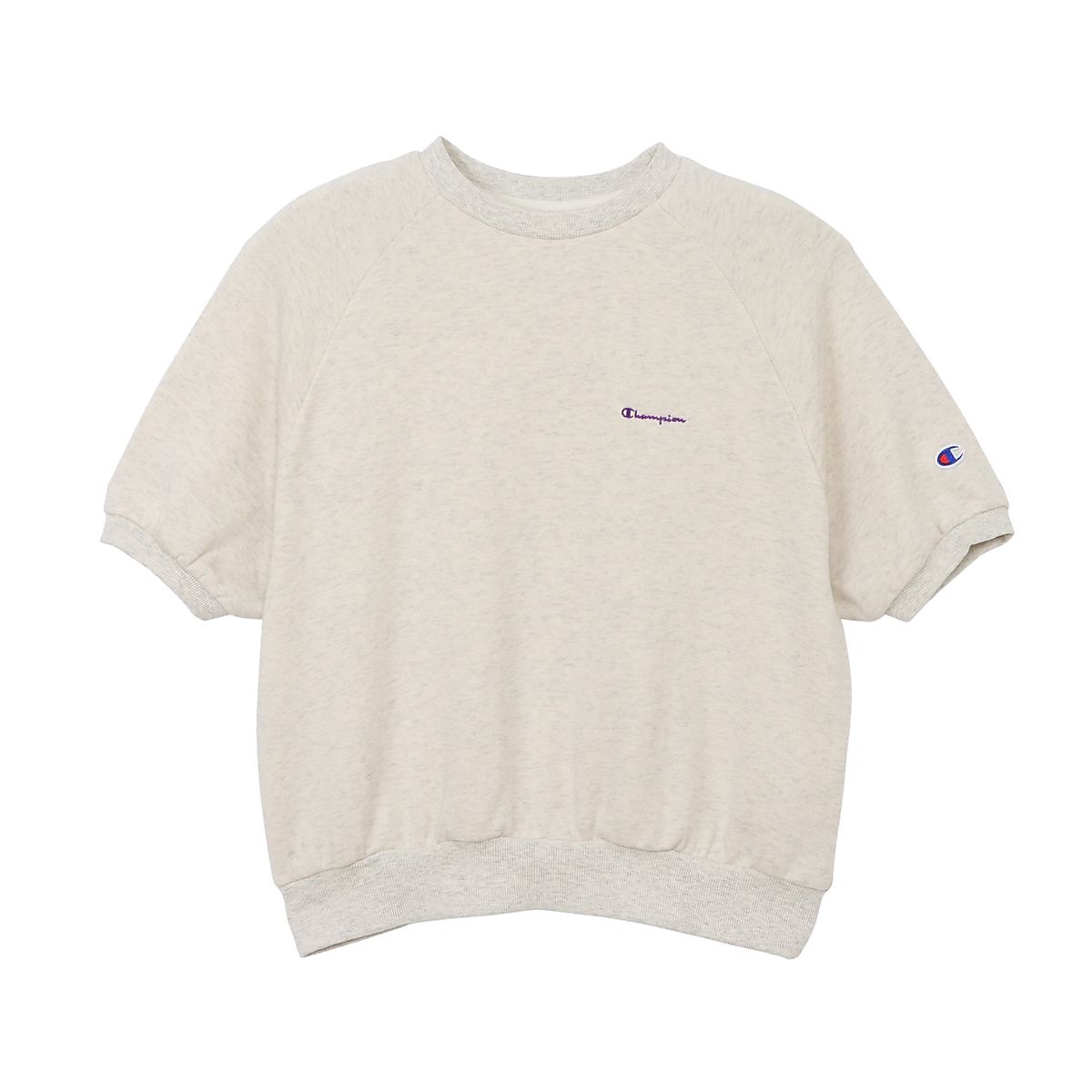 SHORT SLEEVE SWEATSHIRT