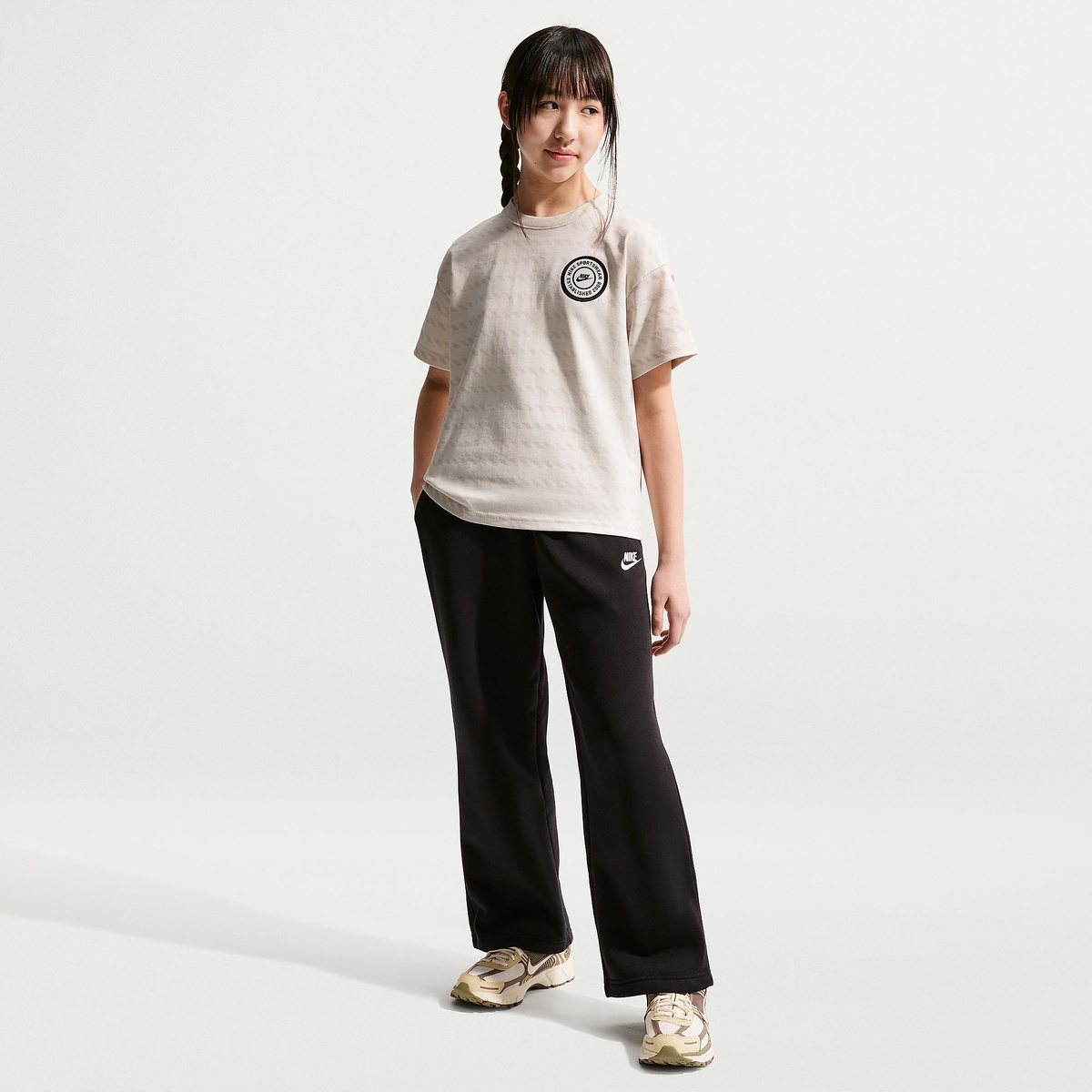 ナイキ YTH NSW M90 HAZ ストライプ S/S Tシャツ