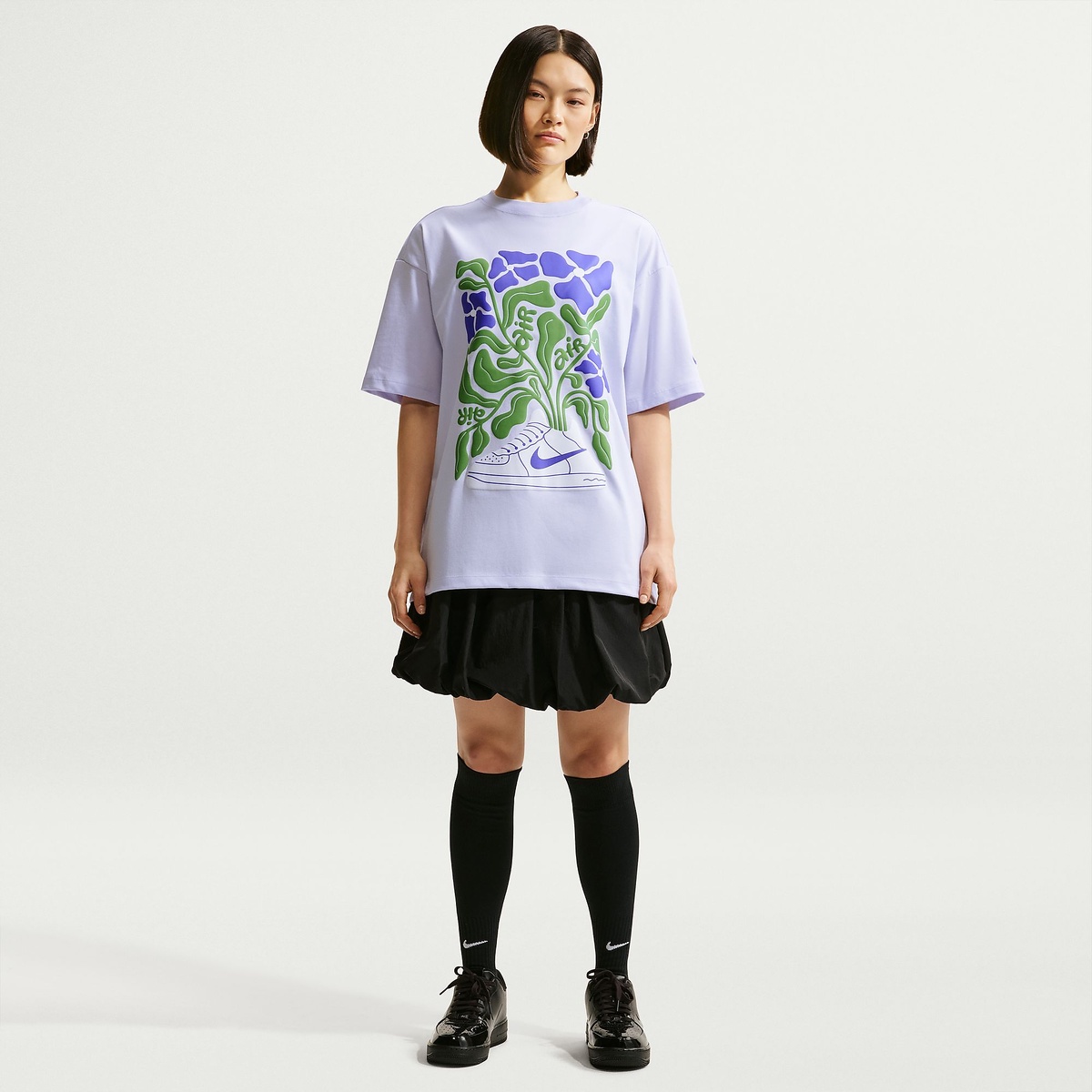 ナイキ ウィメンズ NSW OS S/S Tシャツ AF1 GPX