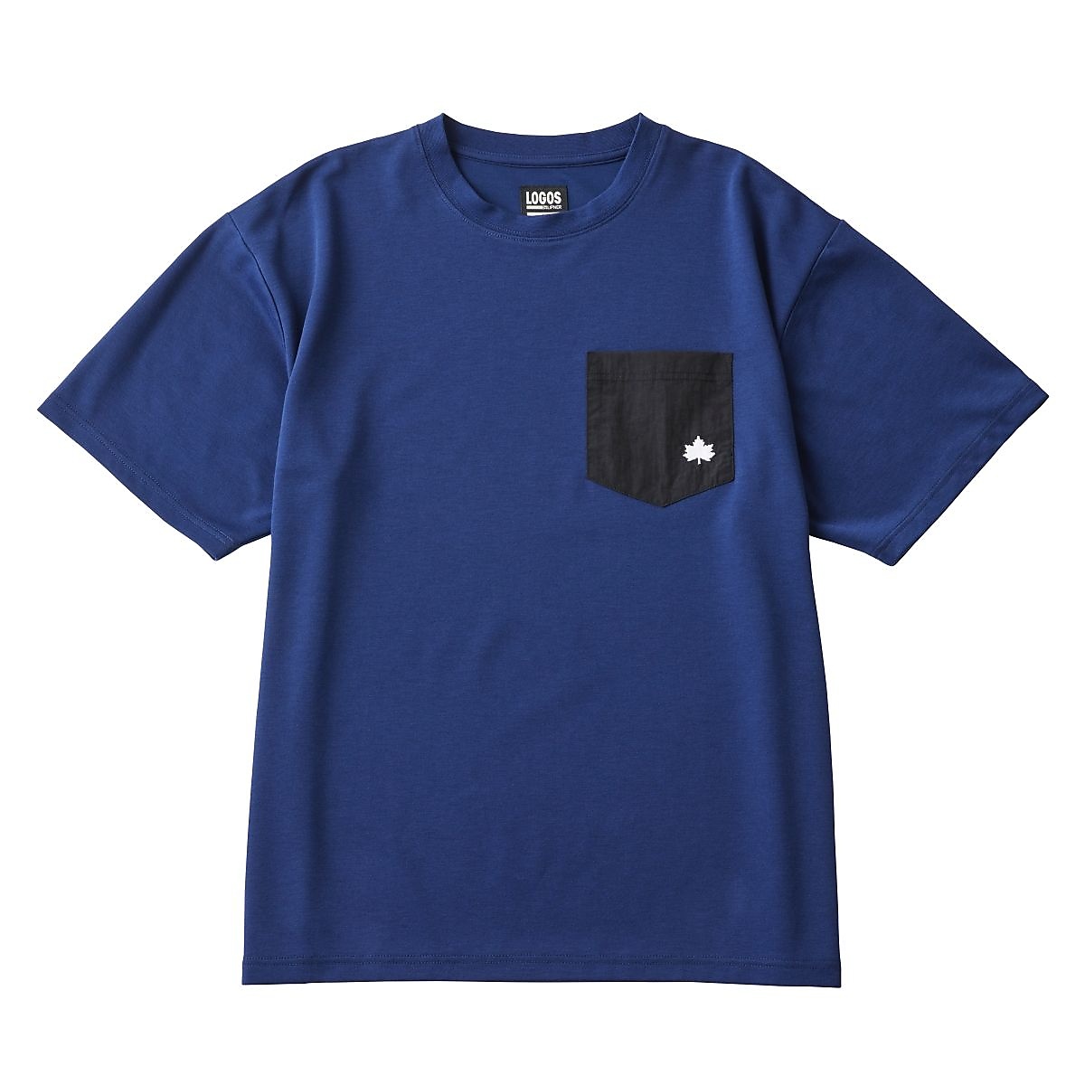 LOGOS by LIPNERボディリカバリーTシャツ　ネイビー　M