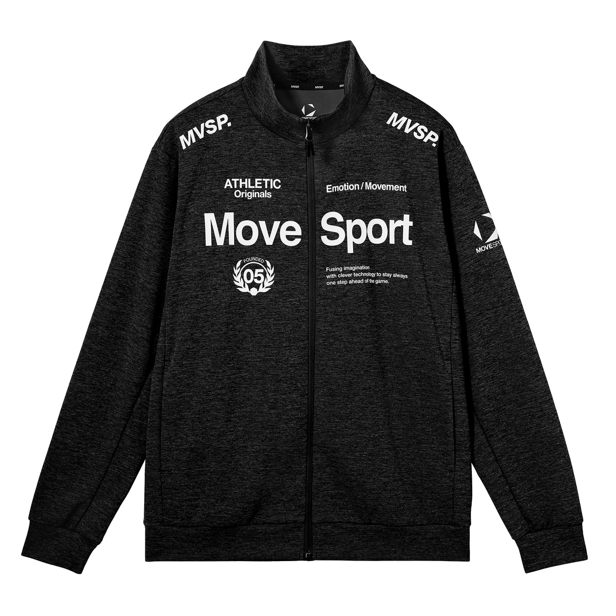 DESCENTE デサント FULL GRAPHIC スタンドジャケット DESCENTEデサント - SUNSCREENスタンドジャケット ST5SJG12M BK01/メガ