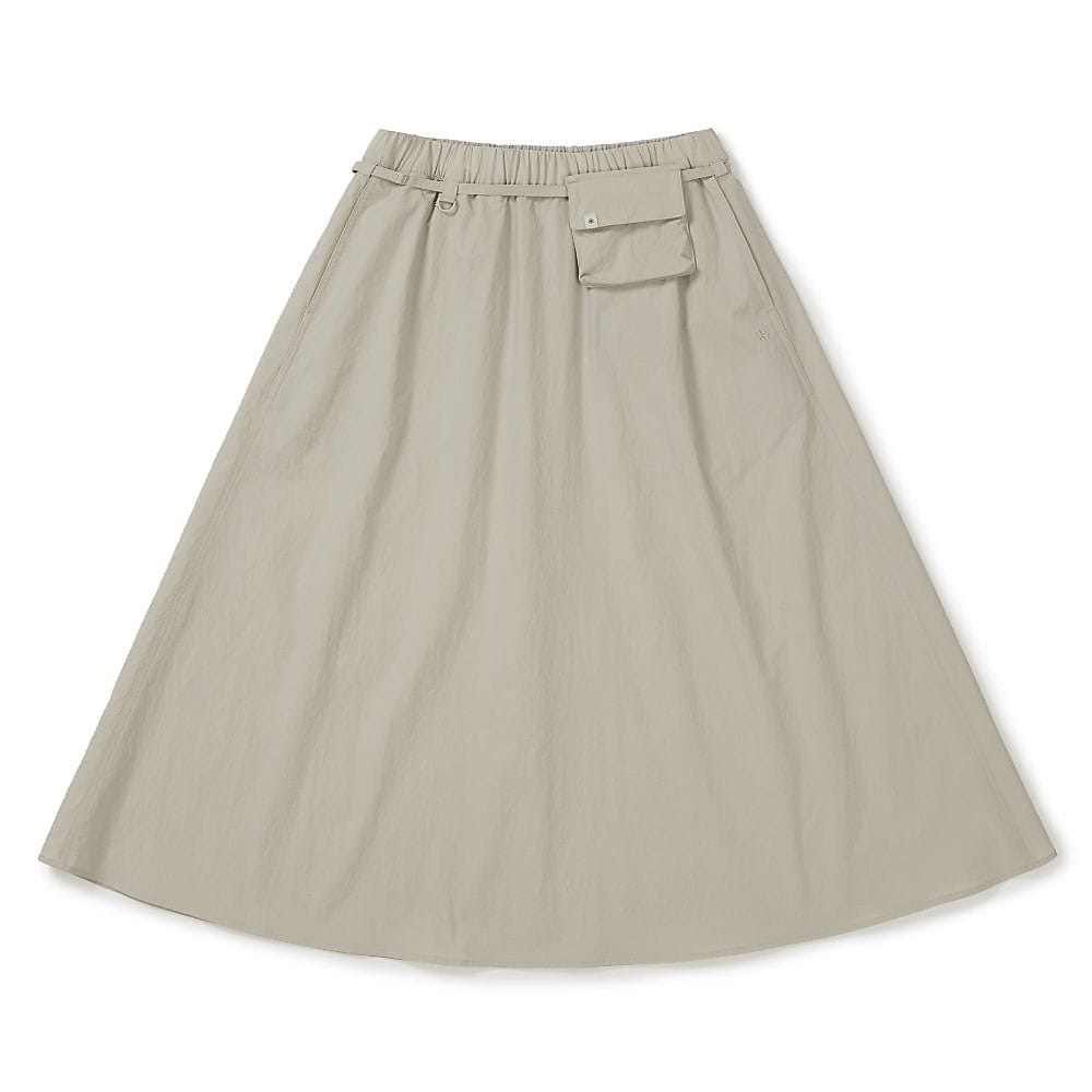 Root Flared Long Skirt M LBG