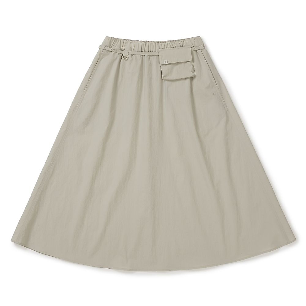 Root Flared Long Skirt L LBG