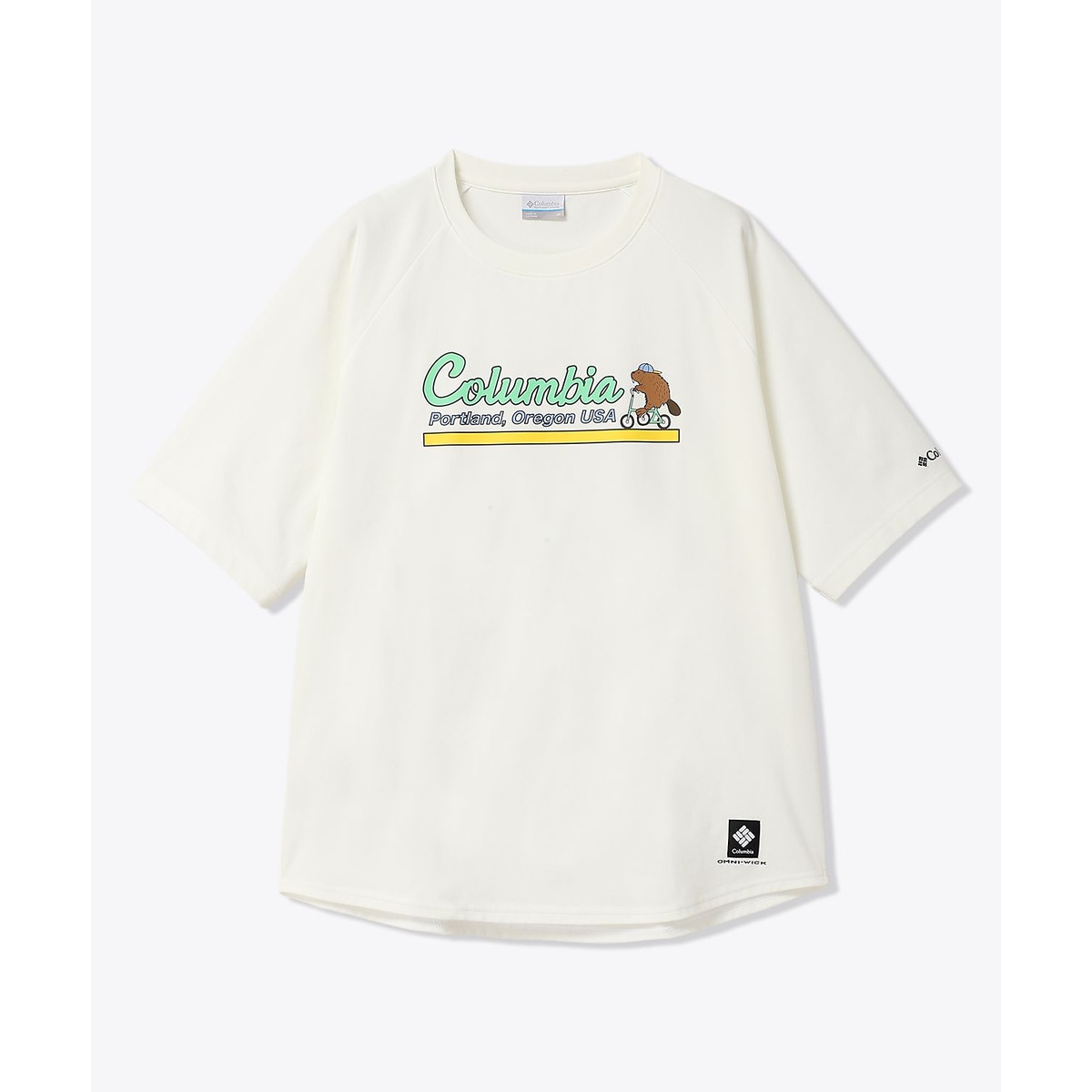 レイリバーラグラングラフィックショートスリーブTシャツ