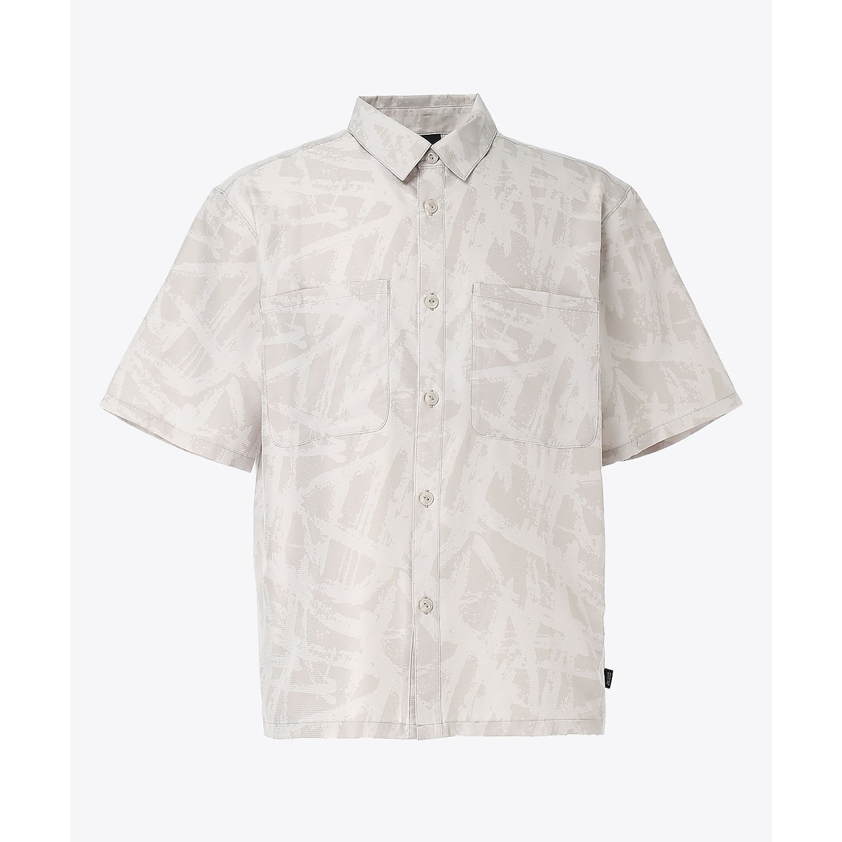 サンドリフトクーリングプリンテッドショートスリーブシャツ