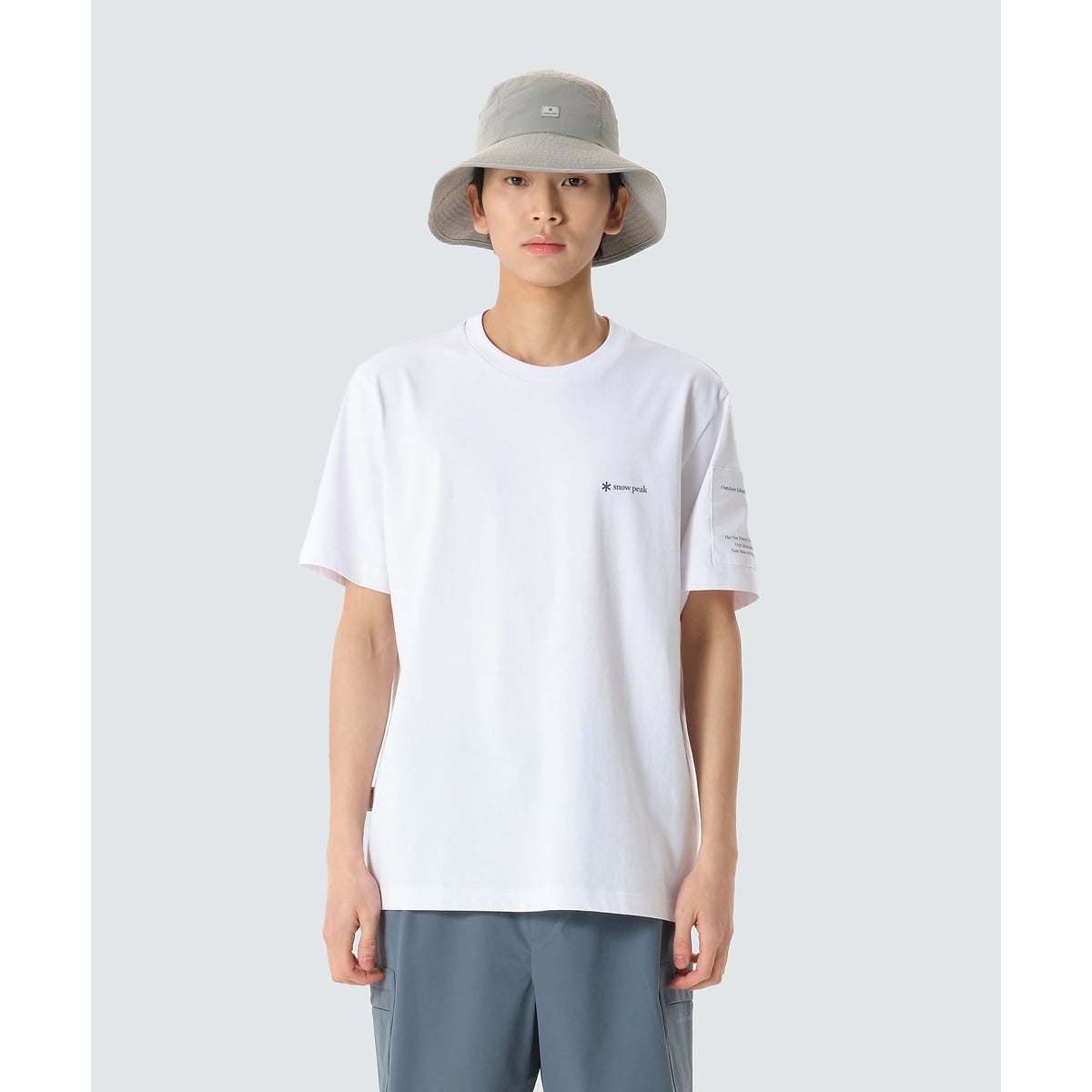 Aerocool Sleeve Woven Patch SS T M WH