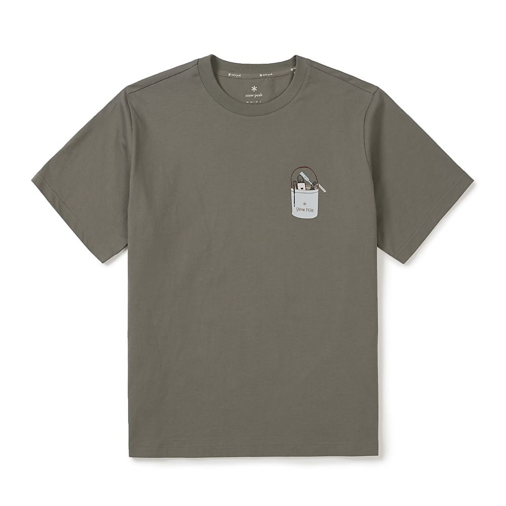 Cotton Botanic Graphic S/S T L KH