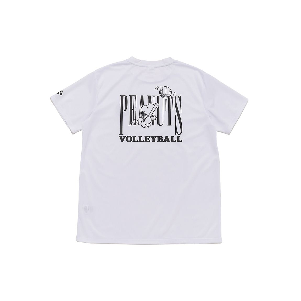 26PEANUTSバレーバックプリントTシャツ