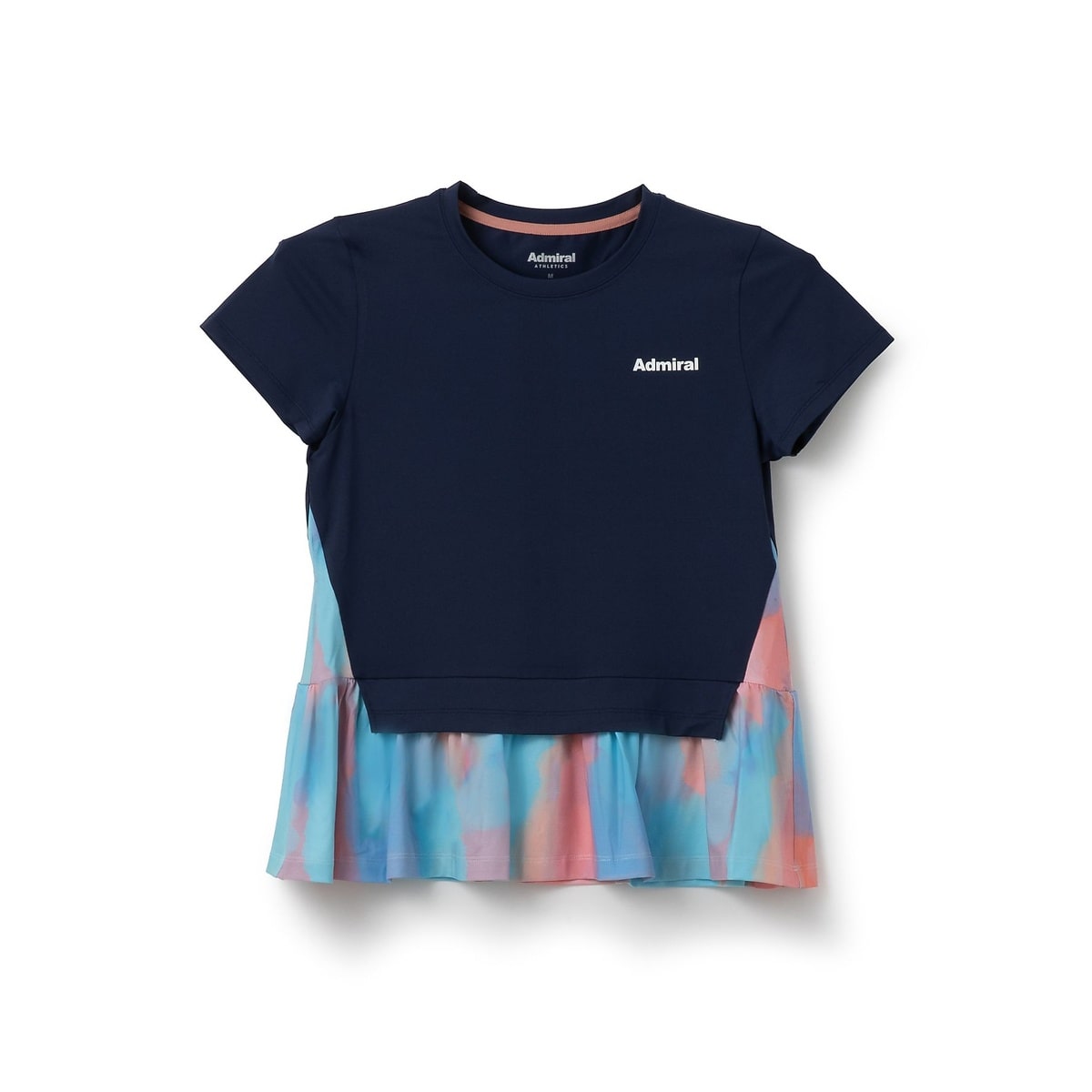 フェイクレイヤーヘムグラフィックTEE