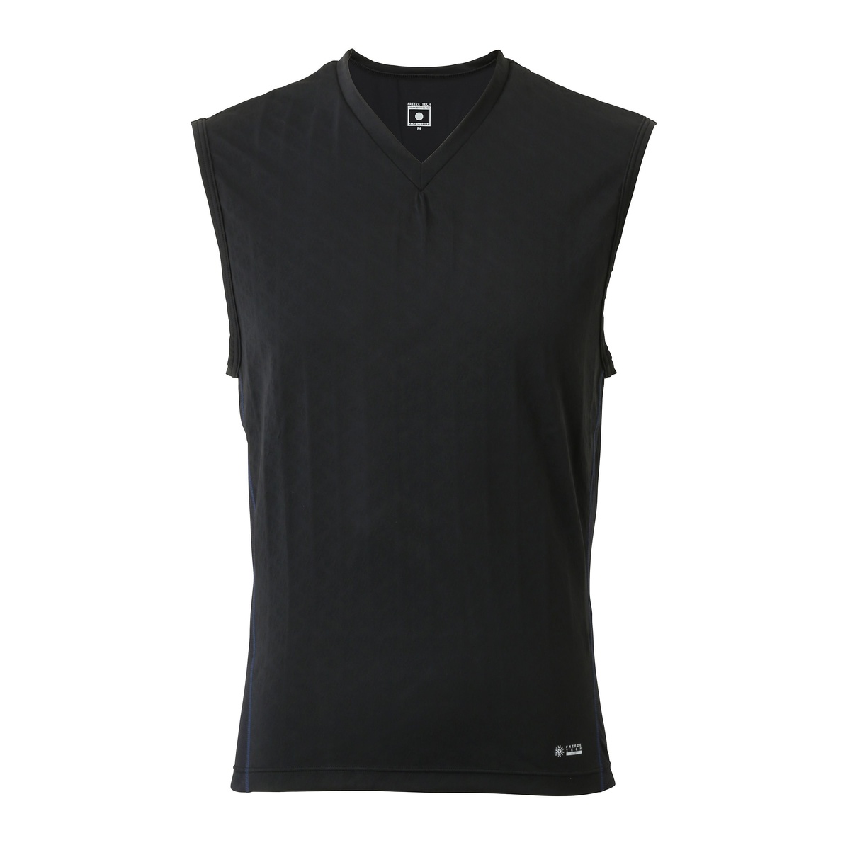 MACHATT ブラック Vネック ノースリーブ OTHERソノタ - LD_FTP_ノースリーブVネックシャツ/BLK(M) 25171510