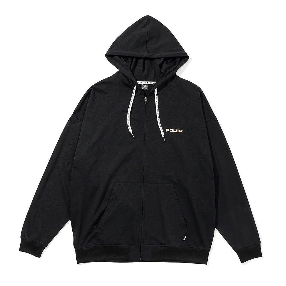 PL ELEMENT QUICK DRY ZIP HOOD BLACK