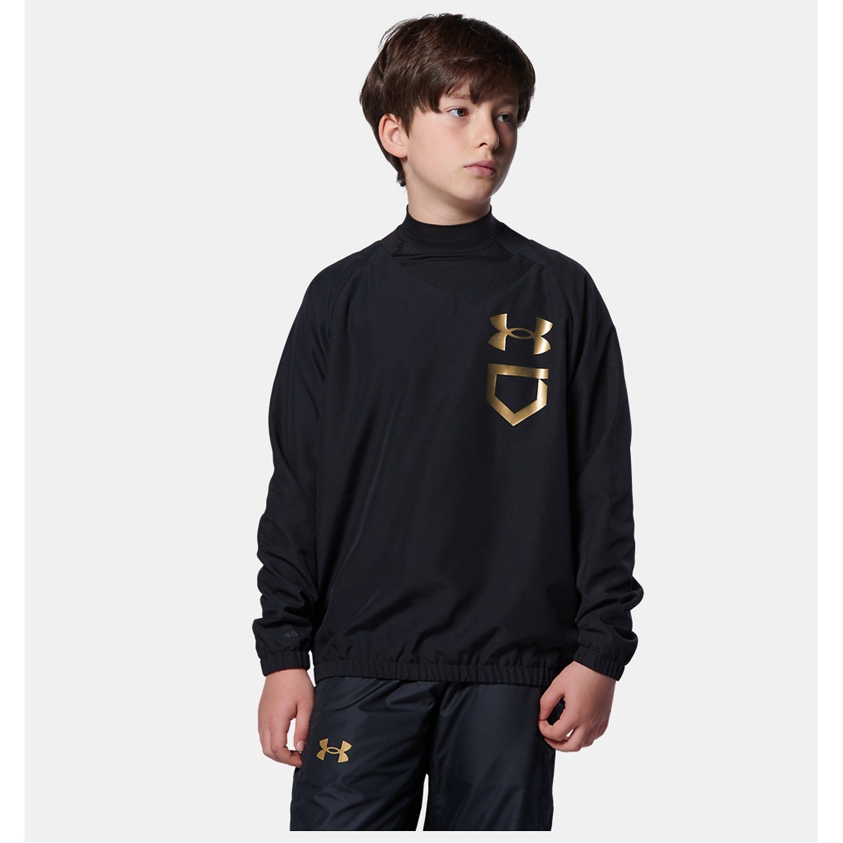 UNDER ARMOURアンダーアーマー - UA BASEBALL YOUTH WOVEN VNECK
