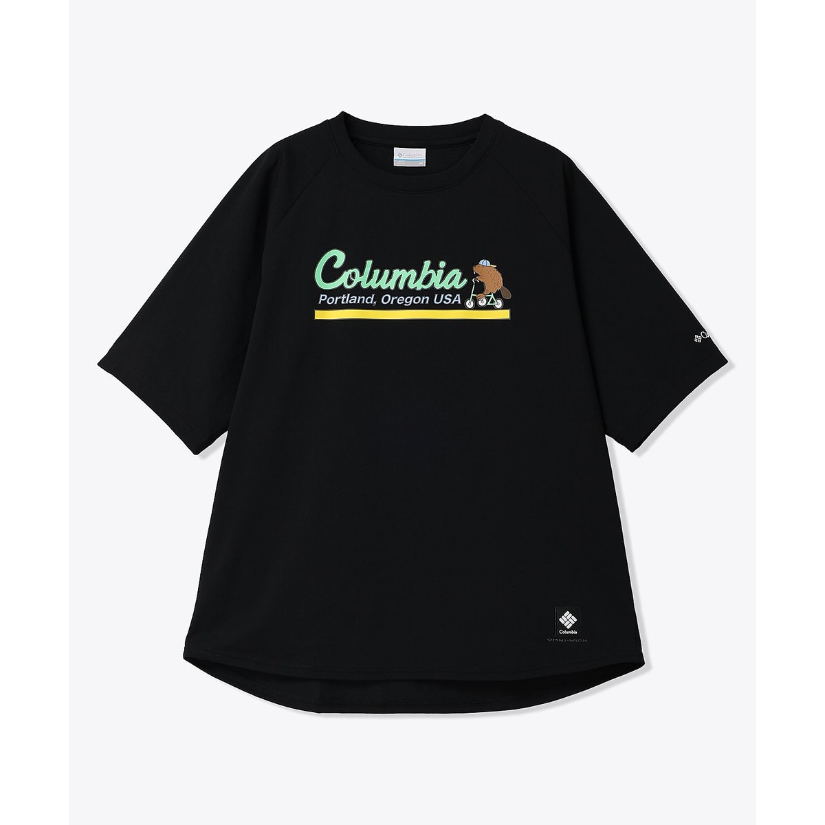 レイリバーラグラングラフィックショートスリーブTシャツ