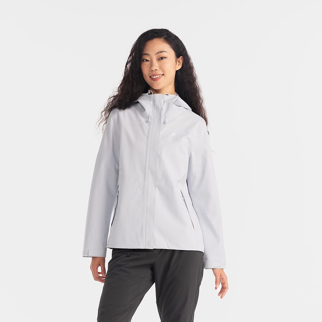 Decathlon レディース 防水ジャケット MH150 LBLU