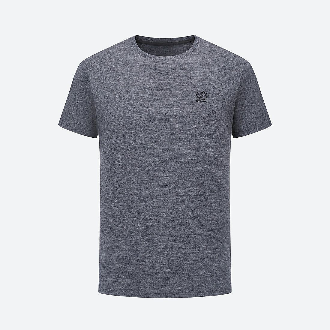 SIMOND メンズ TシャツCN TS 500 WOOL HEATHER GRY