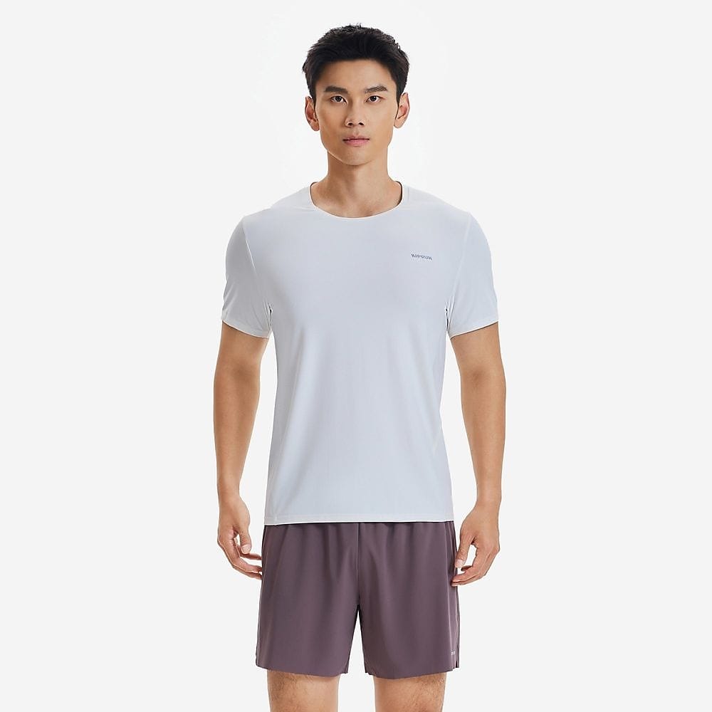 KIPRUN メンズ TシャツRUN 500 UVカット WHT