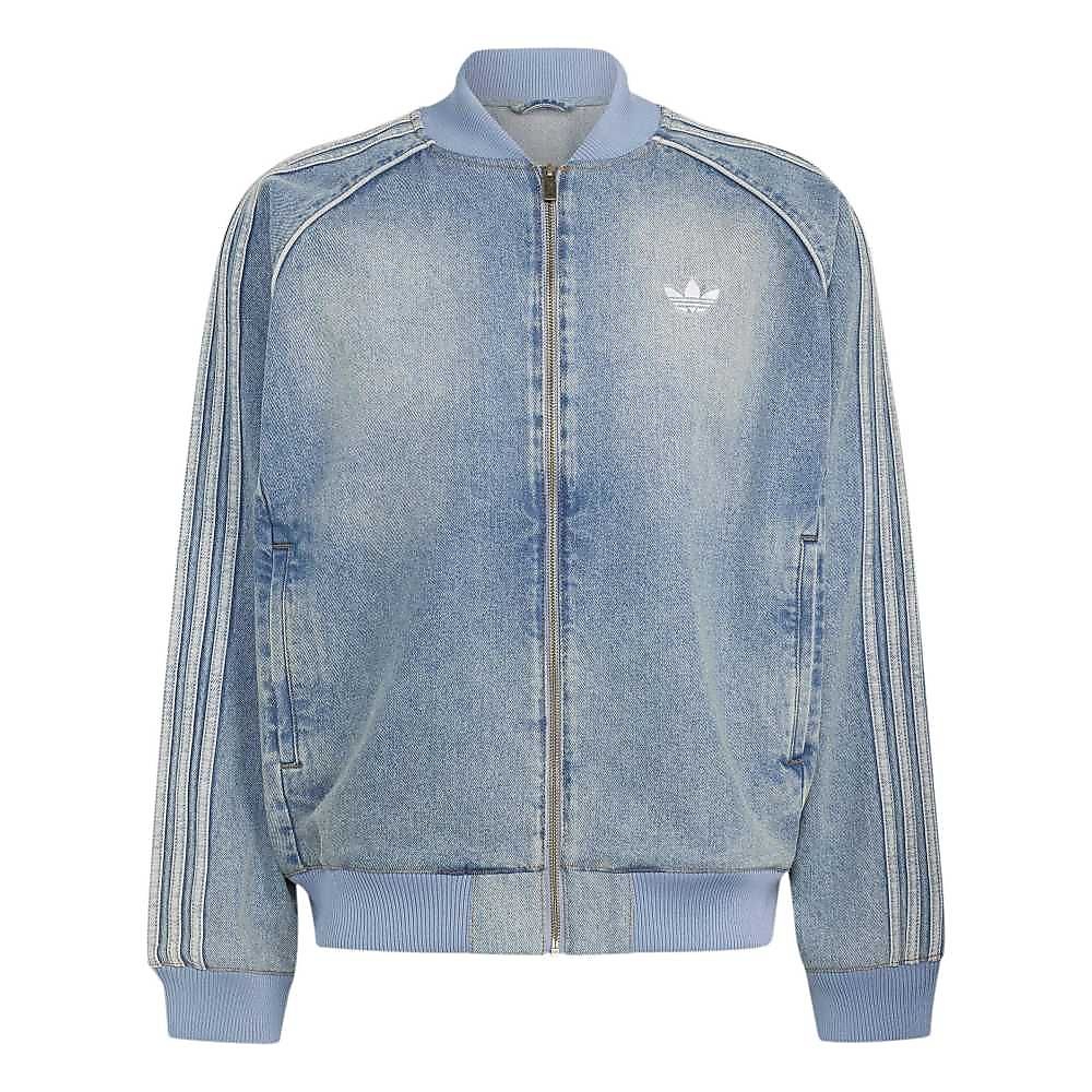 SST ADICOLOR DENIM TRACKTOP LIGHT WASH