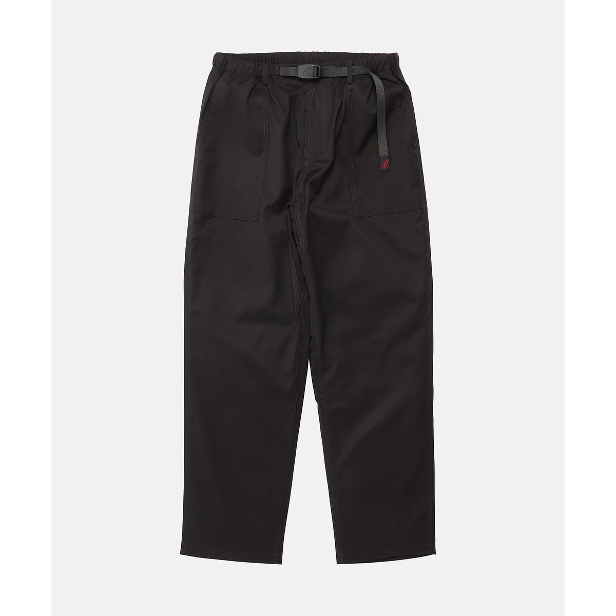 GABARDINE LOOSE TAPERED RIDGE PANT